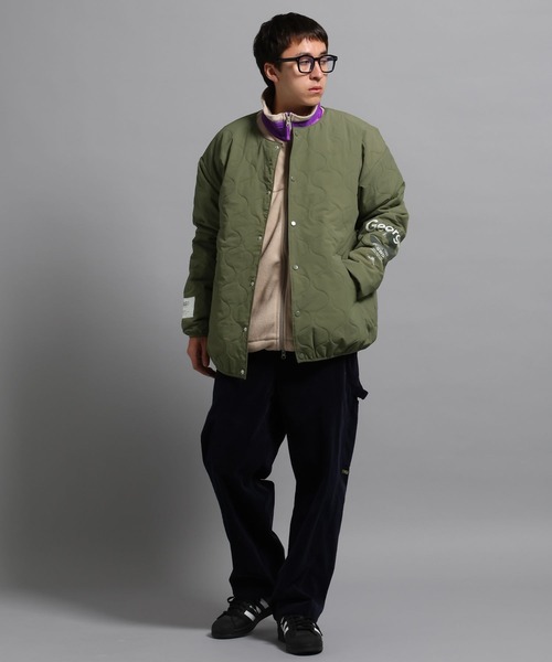 GEORGE'S(ジョージズ)の「キルティングアートブルゾン(ブルゾン・メンズ・カーキ/ブラック・LARGE/MEDIUM)」の12枚目の写真