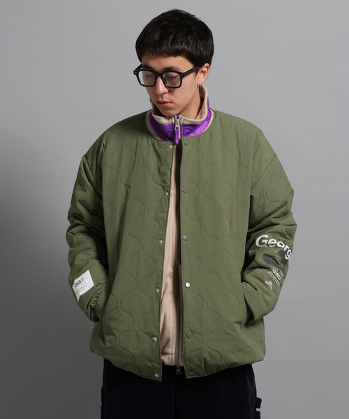 GEORGE'S(ジョージズ)の「キルティングアートブルゾン(ブルゾン・メンズ・カーキ/ブラック・LARGE/MEDIUM)」の16枚目の写真