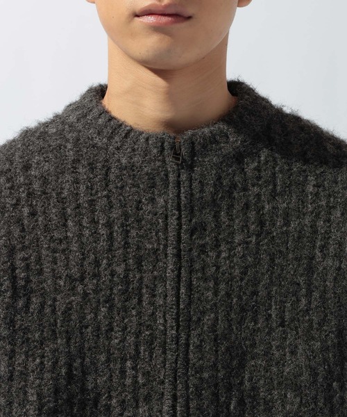 niko and...（ニコアンド）の「両畦クルーネックカーディガン（カーディガン/ボレロ・メンズ・ダークブルー/チャコール・MEDIUM/LARGE）」の12枚目の写真