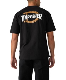 【Dickies x THRASHER(スラッシャー)】Cotton Tee／ロゴTシャツ