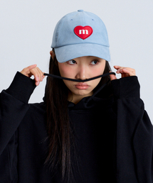 MACNI（マクニ）の「CORDUROY HEART DEEP BALL CAP SKY BLUE（キャップ）」