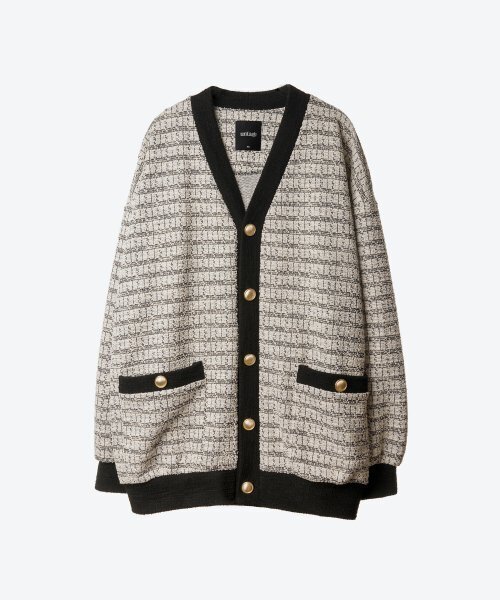 UNTAGE（アンテージ）の「コットンブレンドブークレオーバーサイズカーディガン(UNISEX)_UTW-SC05（カーディガン/ボレロ・レディース・その他・FREE）」の5枚目の写真