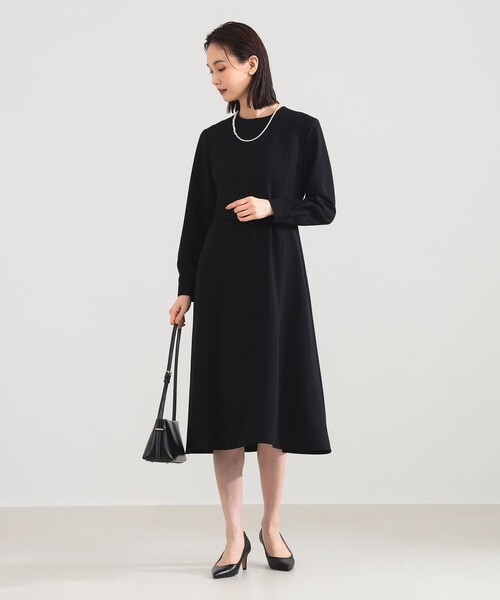 セレモニー・フォーマル】トリアセ ベルテッド ワンピース（ワンピース