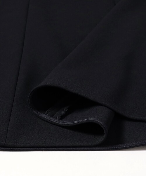Demi-Luxe BEAMS（デミルクス ビームス）の「【オフィスカジュアル・セレモニー】トリアセ ベルテッド ワンピース（ワンピース・レディース・ブラック/ネイビー・36/38/40）」の5枚目の写真