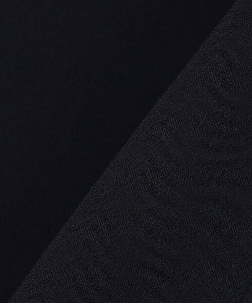 Demi-Luxe BEAMS（デミルクス ビームス）の「【オフィスカジュアル・セレモニー】トリアセ ベルテッド ワンピース（ワンピース・レディース・ブラック/ネイビー・36/38/40）」の4枚目の写真