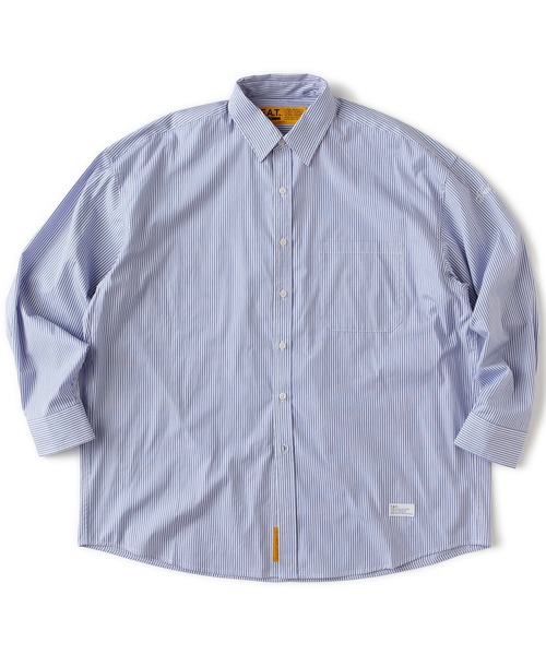 FAT（エフエイティー）の「GIGALINE（シャツ/ブラウス・メンズ・グリーン/ベージュ/ブルー・JUMBO(XXL)/FAT(XL)/SKINNY(L)/TITCH(M)）」の3枚目の写真