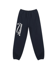 ITZAVIBE（イッザバイブ）の「[IBA23UPT04NV] ミレニアルフラワージョガーパンツ - ネイビー（スウェットパンツ）」