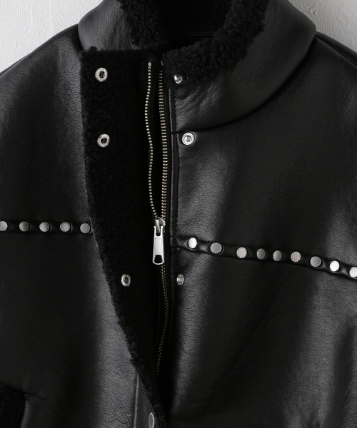 AFB / エーエフビー STUDDED JACKET（ブルゾン）｜AFB（エーエフビー
