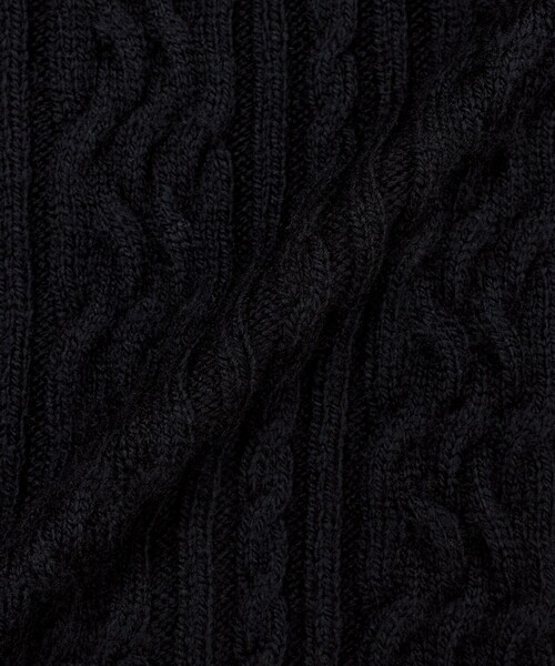 MACKINTOSH LONDON（マッキントッシュ ロンドン）の「アランニットカーディガン（カーディガン/ボレロ・メンズ・ブラック/グリーン系その他3・M/L）」の4枚目の写真