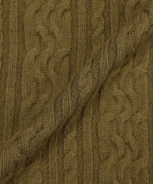 MACKINTOSH LONDON（マッキントッシュ ロンドン）の「アランニットカーディガン（カーディガン/ボレロ・メンズ・ブラック/グリーン系その他3・M/L）」の3枚目の写真