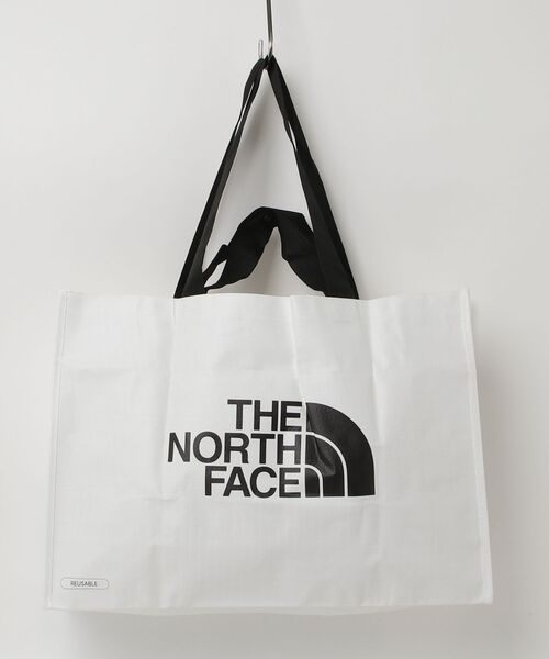 THE NORTH FACE（ザノースフェイス）の「【THE NORTH FACE/ザノースフェイス】ショッパーバッグL(SHOPPER　BAG　L）（エコバッグ/サブバッグ・レディース・ホワイト・ONESIZE）」の19枚目の写真