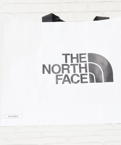 THE NORTH FACE（ザノースフェイス）の「【THE NORTH FACE/ザノースフェイス】ショッパーバッグL(SHOPPER　BAG　L）（エコバッグ/サブバッグ・レディース・ホワイト・ONESIZE）」の7枚目の写真