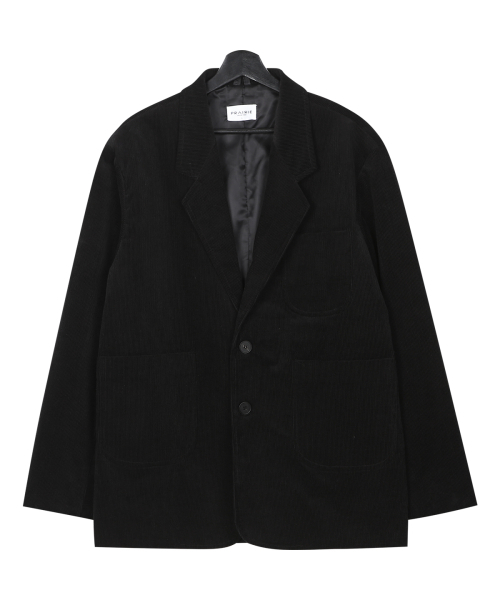 PRAIRIE GINZA(プレリーギンザ)の「コーデュロイブレザー (ブラック)(テーラードジャケット・メンズ・その他・SMALL/MEDIUM/LARGE)」の5枚目の写真