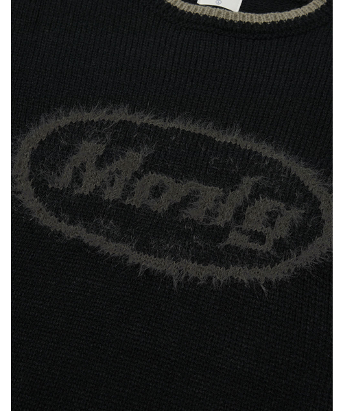 MMLG（エムエムエルジー）の「[Mmlg] MIX PULLOVER KNIT (BLACK)（ニット/セーター・レディース・その他・SMALL/MEDIUM/LARGE/X-LARGE）」の4枚目の写真