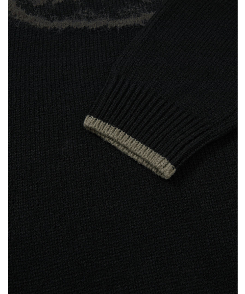 MMLG（エムエムエルジー）の「[Mmlg] MIX PULLOVER KNIT (BLACK)（ニット/セーター・レディース・その他・SMALL/MEDIUM/LARGE/X-LARGE）」の5枚目の写真
