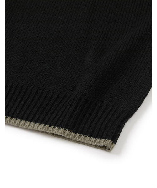 MMLG（エムエムエルジー）の「[Mmlg] MIX PULLOVER KNIT (BLACK)（ニット/セーター・レディース・その他・SMALL/MEDIUM/LARGE/X-LARGE）」の6枚目の写真