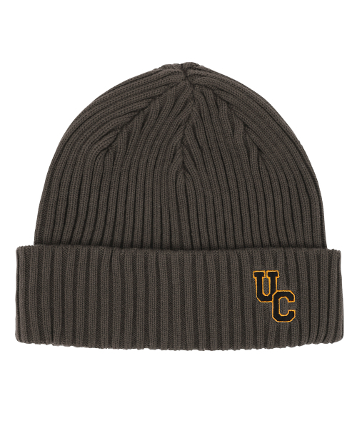 UNDERCONTROL(アンダーコントロール)の「四季用薄手ロングビーニーコットンニット男女共用ロゴビーニーハットBEANIE / SPORTS CREW / D CHARCOAL(ニットキャップ/ビーニー・メンズ・その他・FREE)」の6枚目の写真