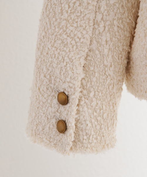 PUAL CE CIN（ピュアルセシン）の「アソート ツイードノーカラー