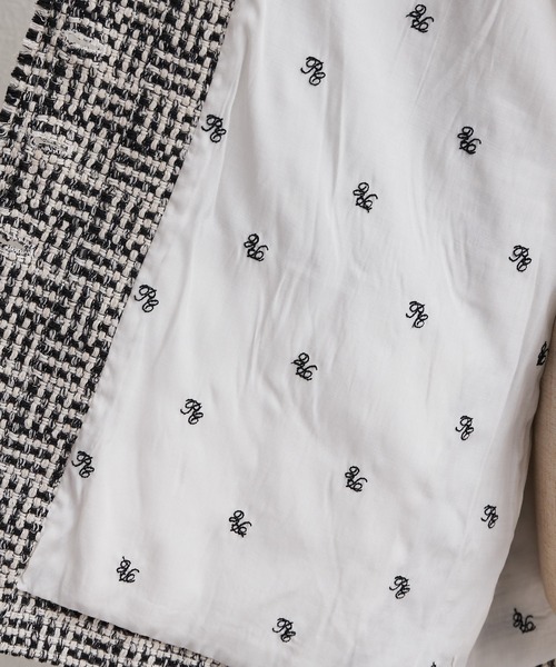 PUAL CE CIN（ピュアルセシン）の「アソート ツイードノーカラー