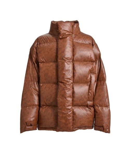 BREATH(ブレス)の「TRANSFER LEATHER DOWN(ダウンジャケット/コート・メンズ・ブラック/ブラウン・LARGE/MEDIUM)」の3枚目の写真