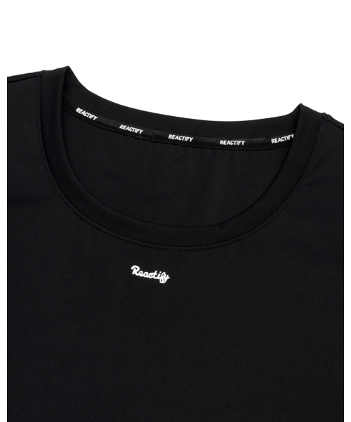 REACTIFY(リアクティファイ)の「Womens semi Cropped T-Shirt Black(Tシャツ/カットソー・レディース・その他・LARGE/SMALL/MEDIUM)」の5枚目の写真