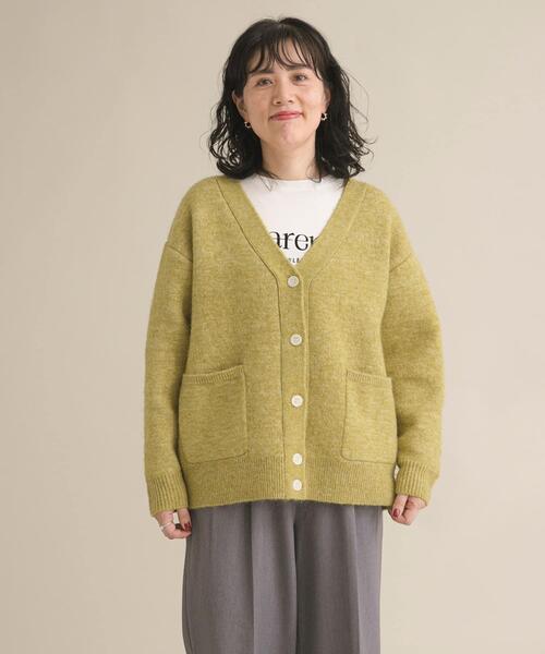 セール】『スタッフ企画』ダブルフェイスVネックカーディガン