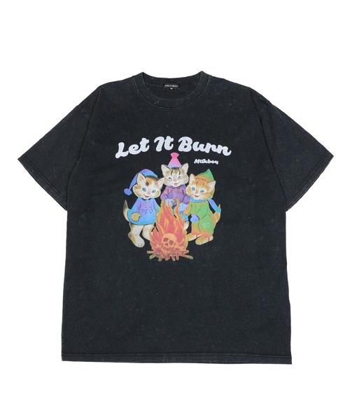 MILKBOY（ミルクボーイ）の「LET IT BURN Tシャツ（Tシャツ/カットソー・レディース・C/B/A・L/M）」の6枚目の写真