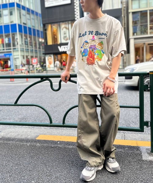 MILKBOY（ミルクボーイ）の「LET IT BURN Tシャツ（Tシャツ/カットソー・レディース・C/B/A・L/M）」の7枚目の写真