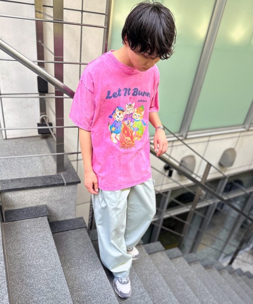 MILKBOY（ミルクボーイ）の「LET IT BURN Tシャツ（Tシャツ/カットソー・レディース・C/B/A・L/M）」の8枚目の写真
