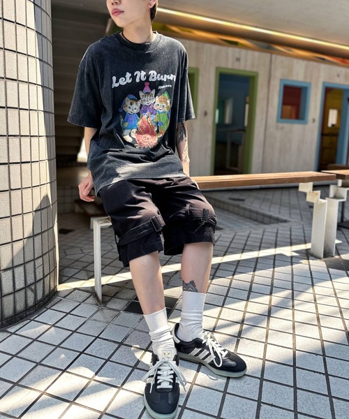 MILKBOY（ミルクボーイ）の「LET IT BURN Tシャツ（Tシャツ/カットソー・レディース・C/B/A・L/M）」の9枚目の写真