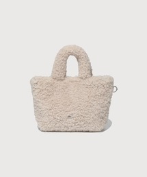 COVERNAT（カバーナット）の「CLOVER HEART FLUFFY TOTE BAG（ハンドバッグ）」