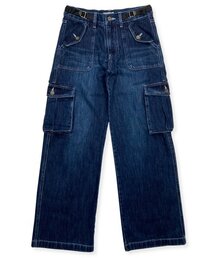 Denim Cargo Pants