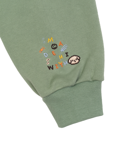 HIWITH（ハイウィーズ）の「ポソンイマンツーマン_グリーン（Tシャツ/カットソー・レディース・ライトグリーン・FREE）」の3枚目の写真