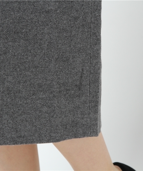 OUTLET（アウトレット）の「【Sheta】モールスキンストレッチタイトスカート（スカート・レディース・キャメル/グレー・0/1）」の10枚目の写真