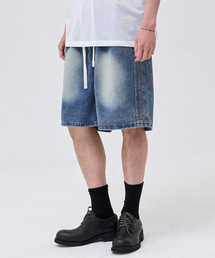 AKECII（アケシ）の「Nagi Track Denim Shorts - Light Blue（その他パンツ）」