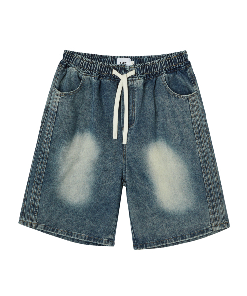 AKECII(アケシ)の「ナギトラックデニムショーツ-ライトブルー(その他パンツ・メンズ・その他・MEDIUM/LARGE)」の5枚目の写真