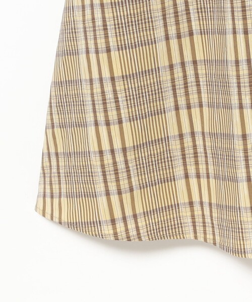 Ray BEAMS（レイビームス）の「チェック キリカエ キャミ ワンピース（ワンピース・レディース・クリーム/ブラック・1/0）」の19枚目の写真