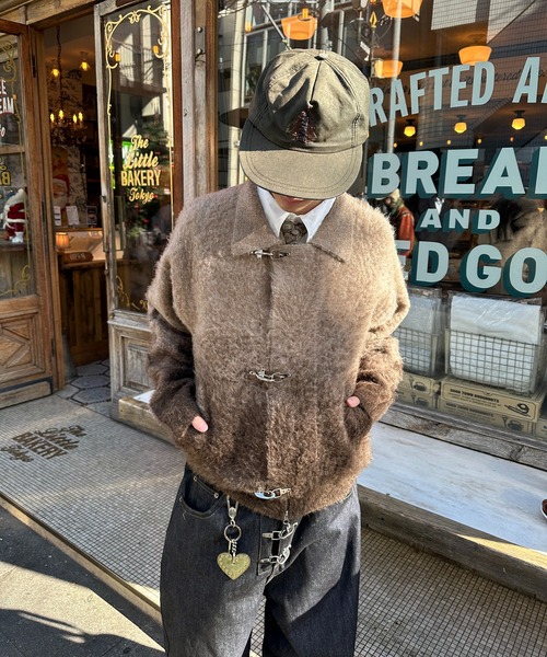 kutir(クティール)の「FIREMAN GRADATION ZIP KNIT BLOUSON/ファイヤーマングラデーションジップニットブルゾン(ブルゾン・メンズ・ブラウン/ブラック・LARGE/MEDIUM)」の18枚目の写真
