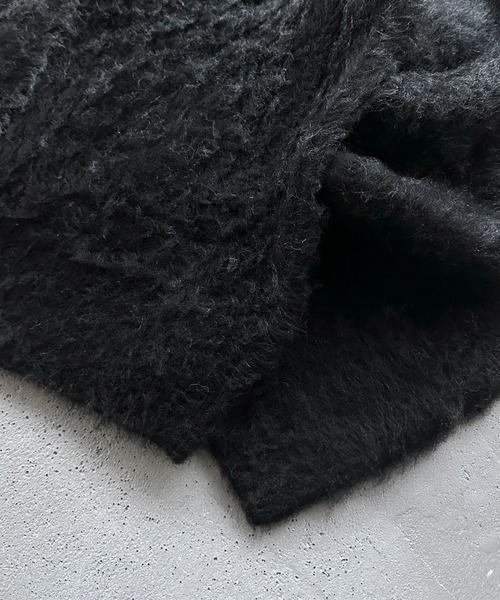 kutir(クティール)の「FIREMAN GRADATION ZIP KNIT BLOUSON/ファイヤーマングラデーションジップニットブルゾン(ブルゾン・メンズ・ブラウン/ブラック・LARGE/MEDIUM)」の17枚目の写真