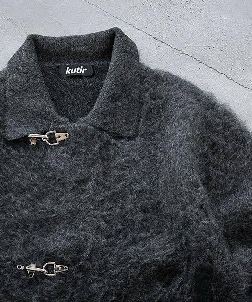 kutir(クティール)の「FIREMAN GRADATION ZIP KNIT BLOUSON/ファイヤーマングラデーションジップニットブルゾン(ブルゾン・メンズ・ブラウン/ブラック・LARGE/MEDIUM)」の14枚目の写真