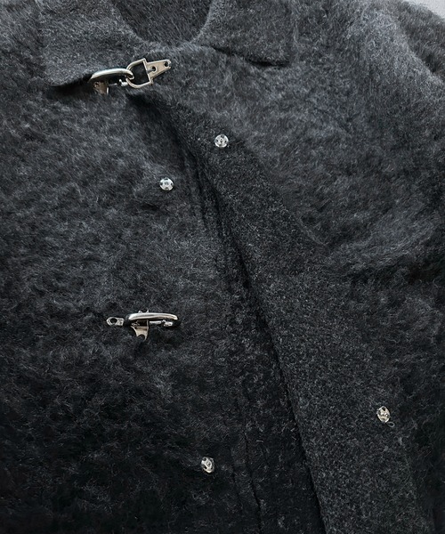 kutir(クティール)の「FIREMAN GRADATION ZIP KNIT BLOUSON/ファイヤーマングラデーションジップニットブルゾン(ブルゾン・メンズ・ブラウン/ブラック・LARGE/MEDIUM)」の15枚目の写真