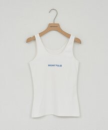 SHENERY | 刺繍リブタンクトップ(キャミソール)