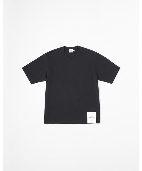 Traditional Weatherwear(トラディショナルウェザーウェア)の「TEE 004(Tシャツ/カットソー・メンズ・ブラック/ネイビー・M)」の1枚目の写真