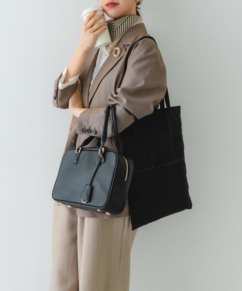 RODE SKO（ロデスコ）の「3セットチャームボストンバッグ（ボストンバッグ・レディース・ブラック/ネイビー・ONE）」の8枚目の写真