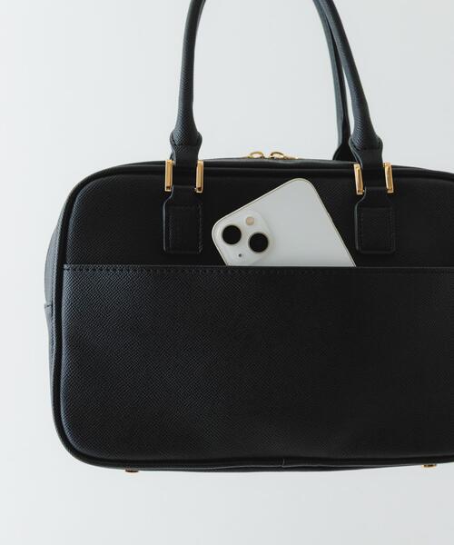 RODE SKO（ロデスコ）の「3セットチャームボストンバッグ（ボストンバッグ・レディース・ブラック/ネイビー・ONE）」の12枚目の写真