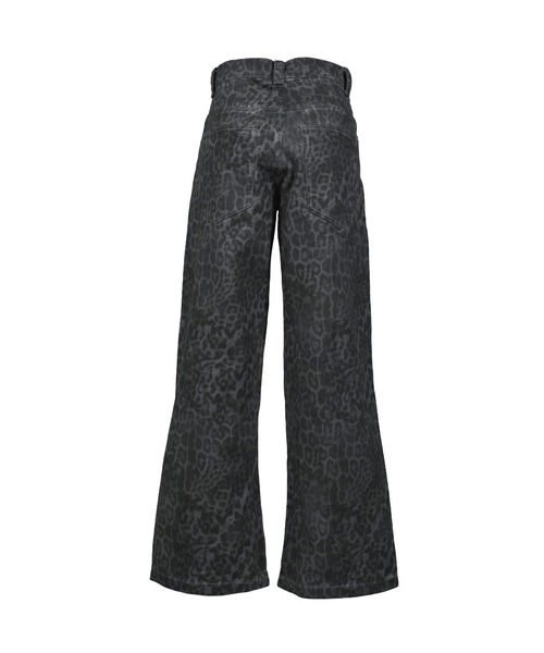 Jaded London(ジェイデッドロンドン)の「OVERDYED LEOPARD JEAN(デニムパンツ・レディース・ブラック・26)」の3枚目の写真