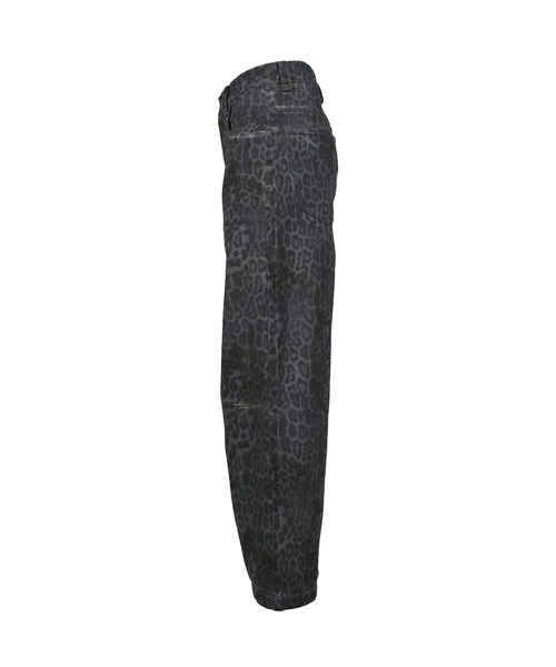 Jaded London(ジェイデッドロンドン)の「OVERDYED LEOPARD JEAN(デニムパンツ・レディース・ブラック・26)」の4枚目の写真