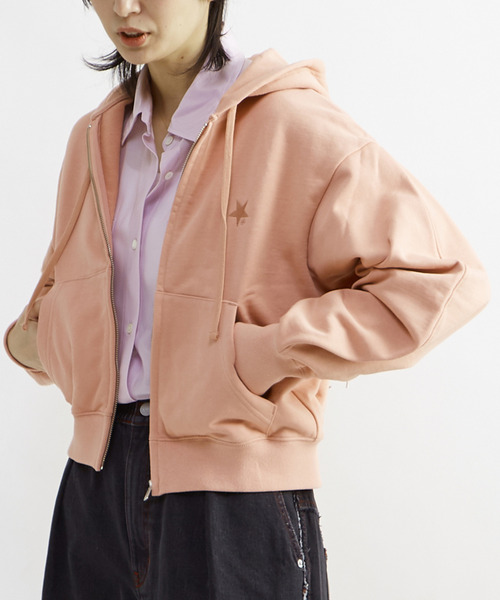 BACK SPINDLE LOGO ZIP HOODIE（パーカー）｜CONVERSE TOKYO