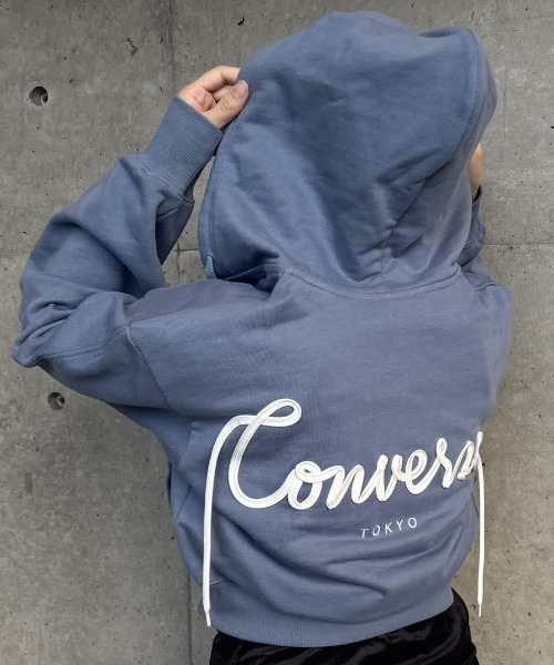 新品 CONVERSETOKYO SPINDLE LOGO ZIP HOODIE CONVERSE TOKYO｜BACK SPINDLE LOGO ZIP HOODIE | Rakuten Fashion