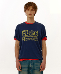 TEKET（テケット）の「Plan Tee Navy（Tシャツ/カットソー）」